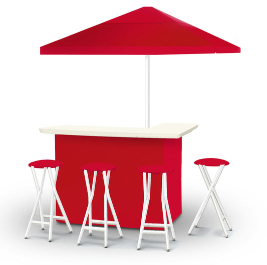 Solid Red Pop Up Bar