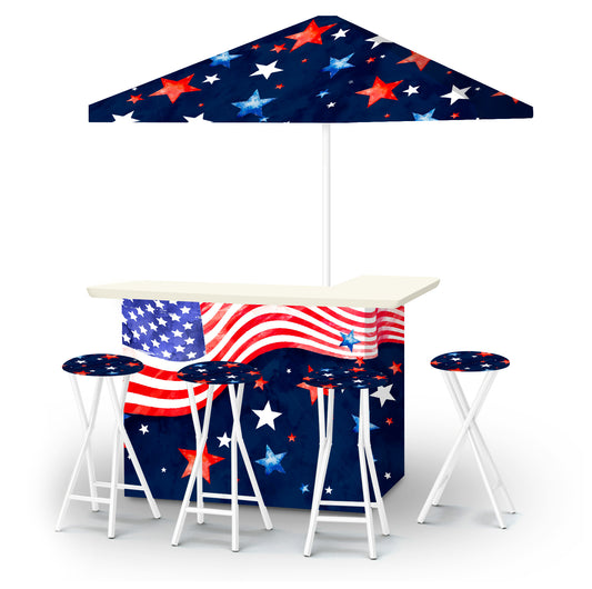 Star Spangled Banner Fabric Wraps Only