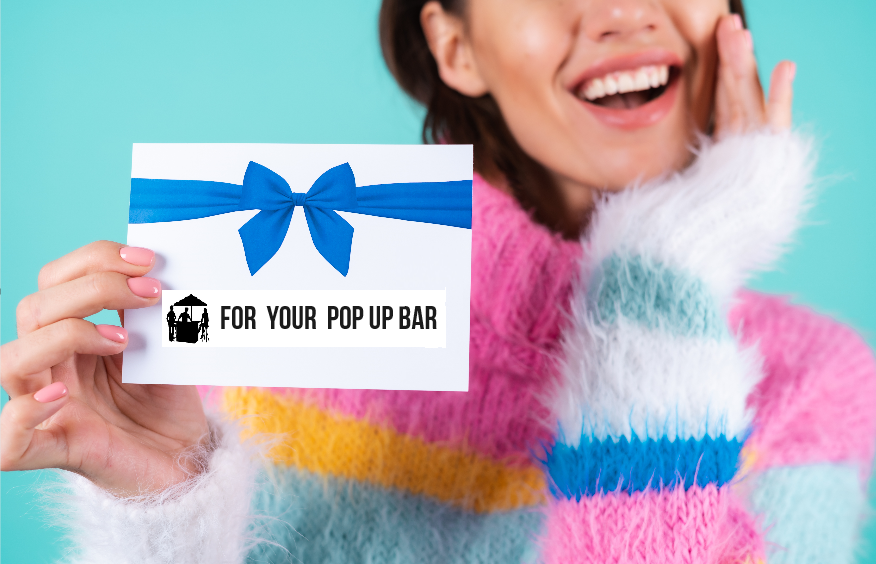 Pop Up Bar Gift Cards
